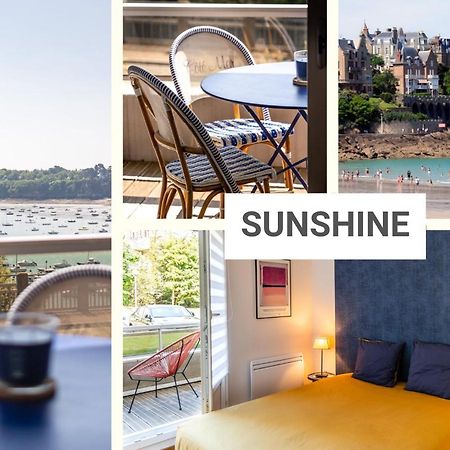 Sunshine - Appartement 2Pers - Terrasse Vue Mer - Dinard Esterno foto