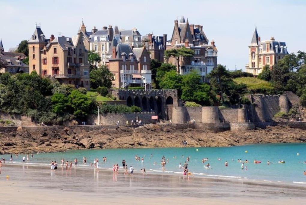 Sunshine - Appartement 2Pers - Terrasse Vue Mer - Dinard Esterno foto