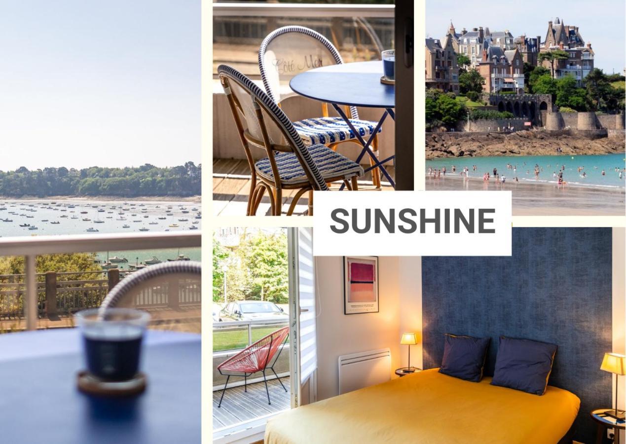 Sunshine - Appartement 2Pers - Terrasse Vue Mer - Dinard Esterno foto